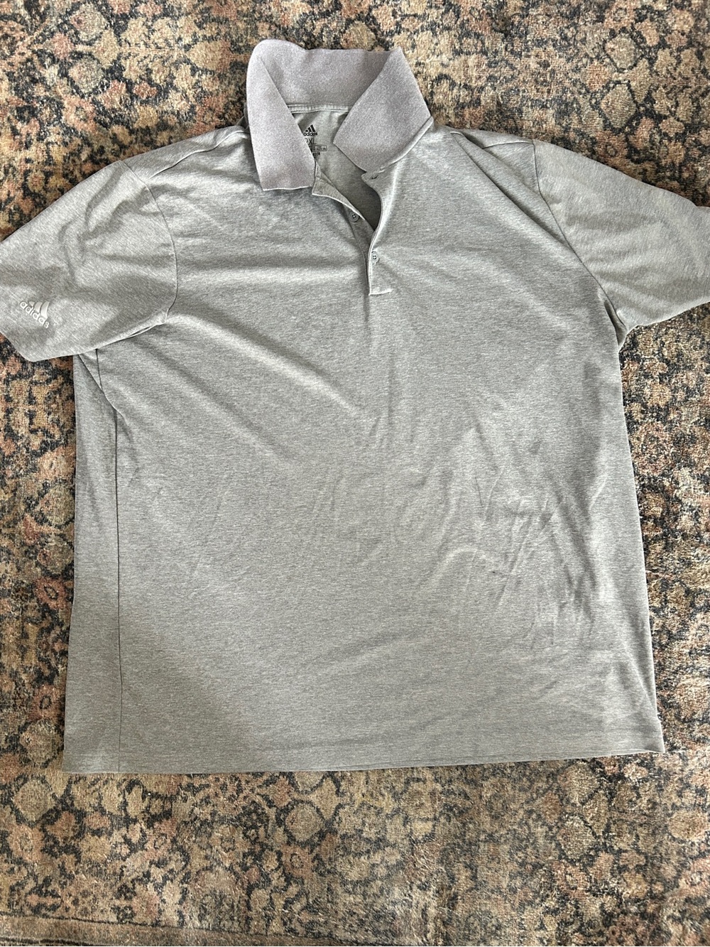 Adidas Men’s Gray Polo Shirt